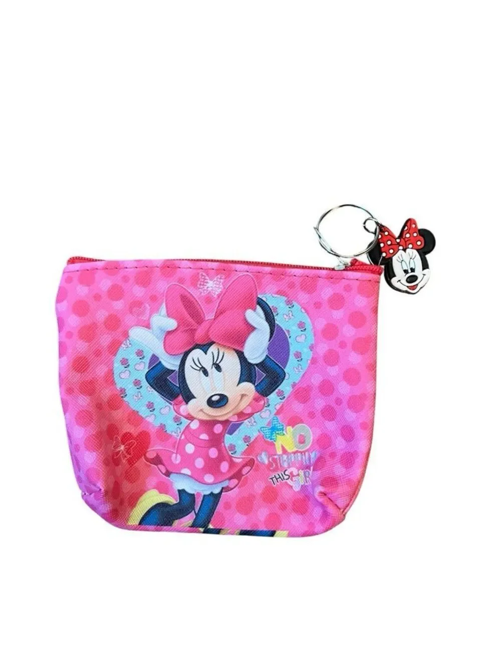 Little Girls Toddler Minnie and Mickey Mouse Canvas Crossbody & Coin Bag Lot 3